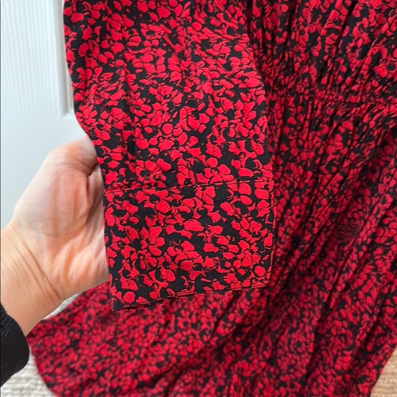 Zadig and Voltaire Women Red Floral Dress - Picture 4 of 7